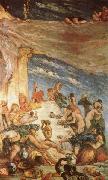 Paul Cezanne The Orgy painting